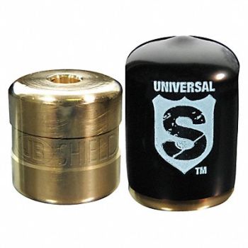 JB INDUSTRIES Refrigerant Cap Locks 1/4 in PK12, 20HJ98