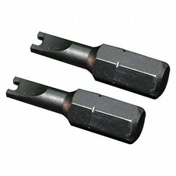 JB INDUSTRIES Refrigerant Cap Lock Bit Universal PK2, 20HK10