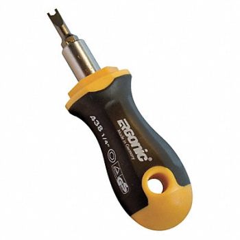 JB INDUSTRIES Refrigerant Cap Lock Screwdriver 3, 20HK11