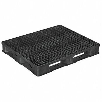 GRAINGER APPROVED Pallet 5 000 lb 48 in L 40 in W Black, 20HK77