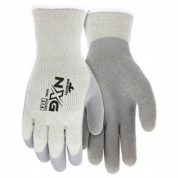 MCR SAFETY H7867 Cold Protection Gloves S Gray Latex PR, 20JF03