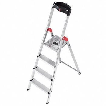 HAILO Platform Stepladder 2-49/64 ft Al330 lb, 20JJ79