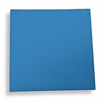 GRAINGER APPROVED Polyethylene Sheet L 24 in Black, 20JL68