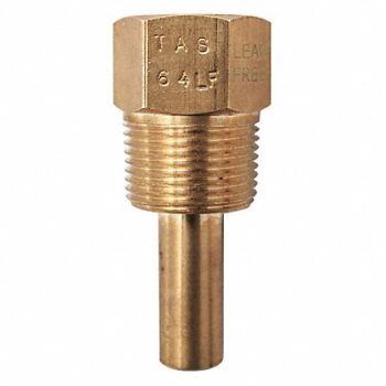 WINTERS Thermowell Stepped 1.3 In Insrt Depth, 20JN66