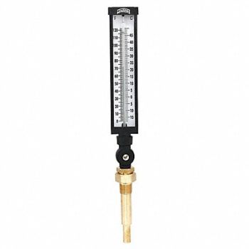 WINTERS Thermometer Analog 30-300 deg 3/4in NPT, 20JN83