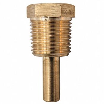 WINTERS Thermowell Stepped 0.9 In Insrt Depth, 20JN93