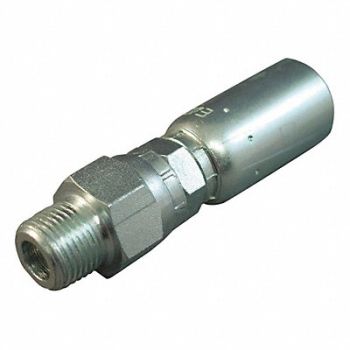 KURT Crimp Fitting Straight 1 ID NPT, 55RT17
