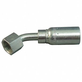 KURT Crimp Fitting 45 Degrees Elbow 1/2 ID, 55RT63
