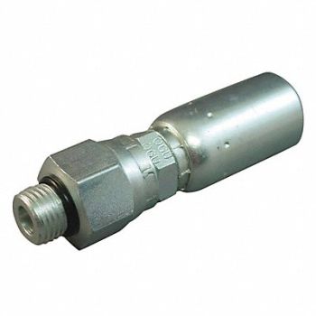 KURT Crimp Fitting Straight 3/8 ID ORB, 55RR66