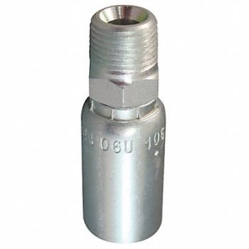 EATON WEATHERHEAD Hydraulic Hose Fitting 1/8 -27 Male NPTF, 20JU74