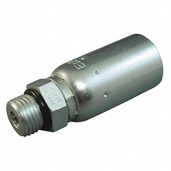 KURT Crimp Fitting Straight 1-1/4 ID ORB, 55RT24