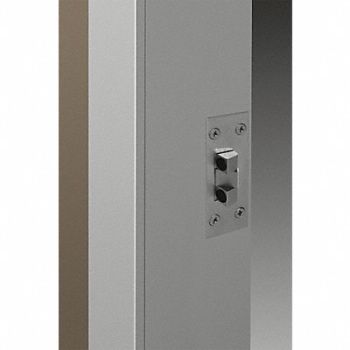 MCKINNEY Door Stop Wall Mount Satin Chrome, 20JZ28