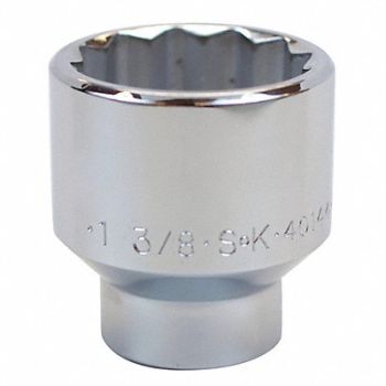 SK PROFESSIONAL TOOLS Socket Steel Chrome 1 3/8 in, 20K050