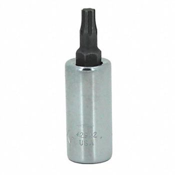SK PROFESSIONAL TOOLS Socket Bit Steel 1/4 in TpSz T27, 20K345