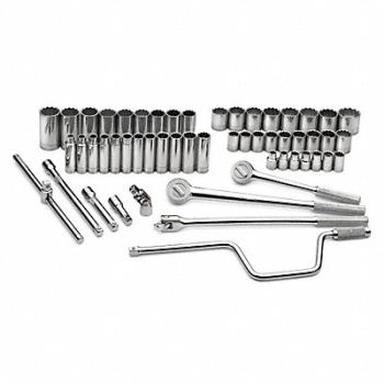 SK PROFESSIONAL TOOLS Skt Wrch St Chrm 12Pt 10 - 36 mm, 20K357