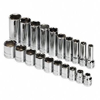 SK PROFESSIONAL TOOLS Skt St Chrm 3/8-15/16 in 12Pt, 20K473