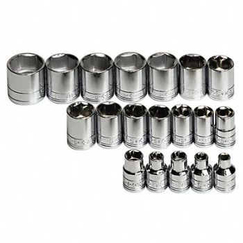 SK PROFESSIONAL TOOLS Skt St Chrm 1/4-3/8 in 4Pt, 20K480
