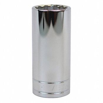 SK PROFESSIONAL TOOLS Socket Steel Chrome 1 1/16 in, 20K491