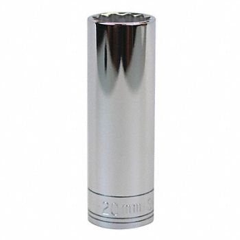 SK PROFESSIONAL TOOLS Socket Steel Chrome 20 mm, 20K499