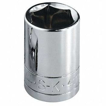 SK PROFESSIONAL TOOLS Socket Steel Chrome 9 mm, 20K570