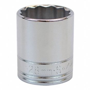SK PROFESSIONAL TOOLS Socket Steel Chrome 28 mm, 20K548