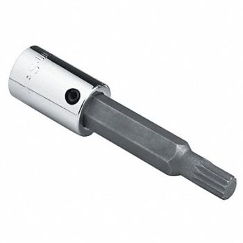 SK PROFESSIONAL TOOLS Socket Bit Steel 1/2 in TpSz 12 mm, 20K572