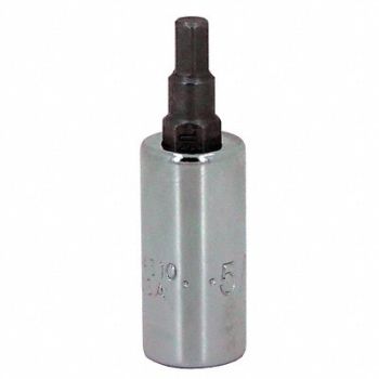 SK PROFESSIONAL TOOLS Socket Bit Steel 1/4 in TpSz 2.5 mm, 20K616