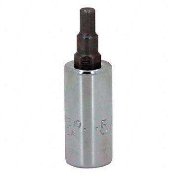 SK PROFESSIONAL TOOLS Socket Bit Steel 1/4 in TpSz 5 mm, 20K620