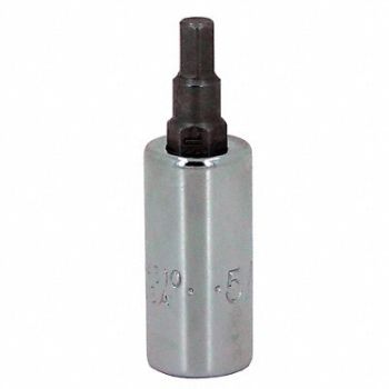 SK PROFESSIONAL TOOLS Socket Bit Steel 1/4 in TpSz 7/32 in, 20K629
