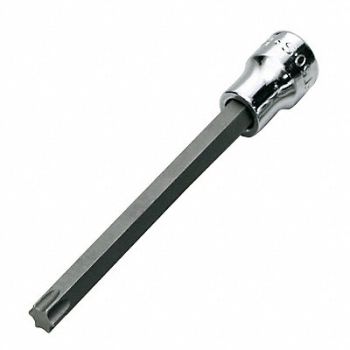 SK PROFESSIONAL TOOLS Socket Bit Steel 1/4 in TpSz T8, 20K640