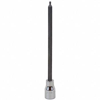 SK PROFESSIONAL TOOLS Socket Bit Steel 3/8 in TpSz 3 mm, 20K657