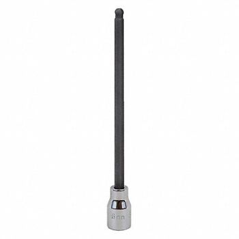SK PROFESSIONAL TOOLS Socket Bit Steel 3/8 in TpSz 6 mm, 20K660