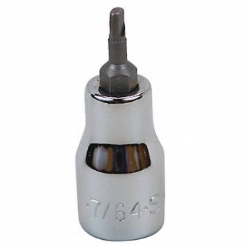 SK PROFESSIONAL TOOLS Socket Bit Steel 3/8 in TpSz 7/64 in, 20K752