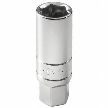 SK PROFESSIONAL TOOLS Spark Plug Socket 9/16 in Steel, 20K794
