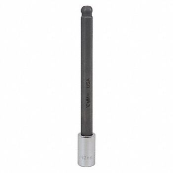 SK PROFESSIONAL TOOLS Socket Bit Steel 3/8 in TpSz 10 mm, 20K829