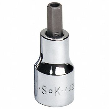 SK PROFESSIONAL TOOLS Socket Bit Steel 3/8 in TpSz 1/4 in, 20K830