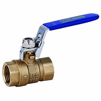 GRAINGER APPROVED Brass Ball Valve Inline FNPT 2, 20K887