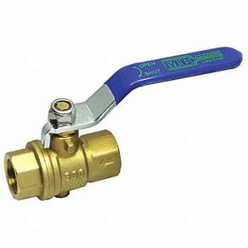 GRAINGER APPROVED Brass Ball Valve Inline FNPT 1/2, 20K892
