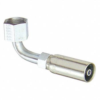 KURT Crimp Fitting 90 Degrees Elbow 1/4 ID, 55RT36