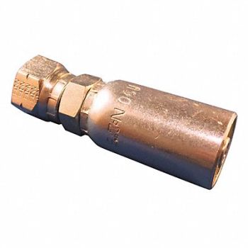 KURT Crimp Fitting Straight 3/8 ID ORS, 55RT40