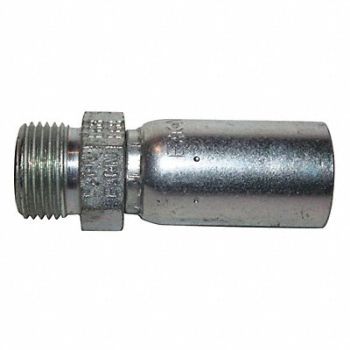 KURT Crimp Fitting Straight 3/8 ID ORS, 55RT46