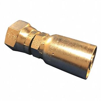 KURT Crimp Fitting Straight 1/2 ID BSP, 55RT51