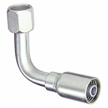 KURT Crimp Fitting 90 Degrees Long Elbow 1/2, 55RT56