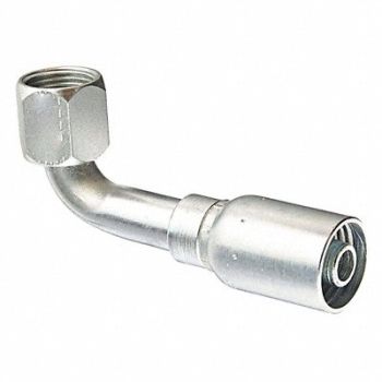 KURT Crimp Fitting 90 Degrees Elbow 1/2 ID, 55RT58