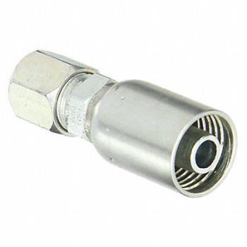 KURT Crimp Fitting Straight 1/2 ID, 55RT60