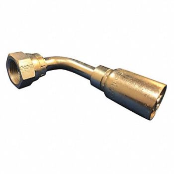 KURT Crimp Fitting 90 Degrees Elbow 1/2 ID, 55RT61