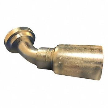 KURT Crimp Fitting Straight 1 ID Flange, 55RT78