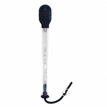 VEE GEE Glass Battery Hydrometer 180mm L, 20KL66