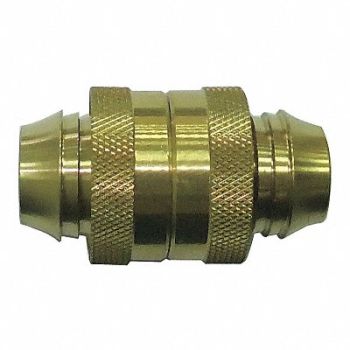 WESTWARD Garden Hose Repair Fitting Brass 3/4, 20KP44