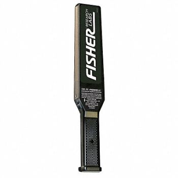 FISHER RESEARCH Metal Detector Hand-Held Plastic, 20KZ01
